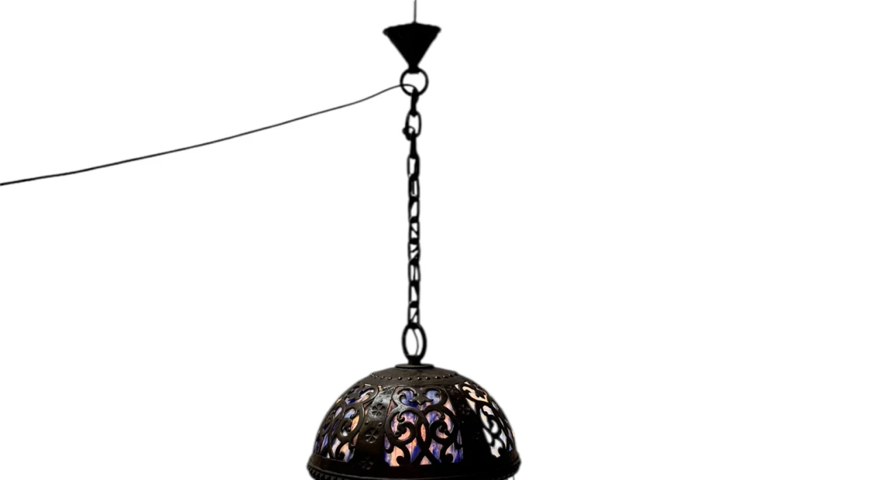 Vienna Secession Art Nouveau Chandelier Austria, 1900s